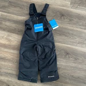 2T Columbia Black Snow pants. New with Tags